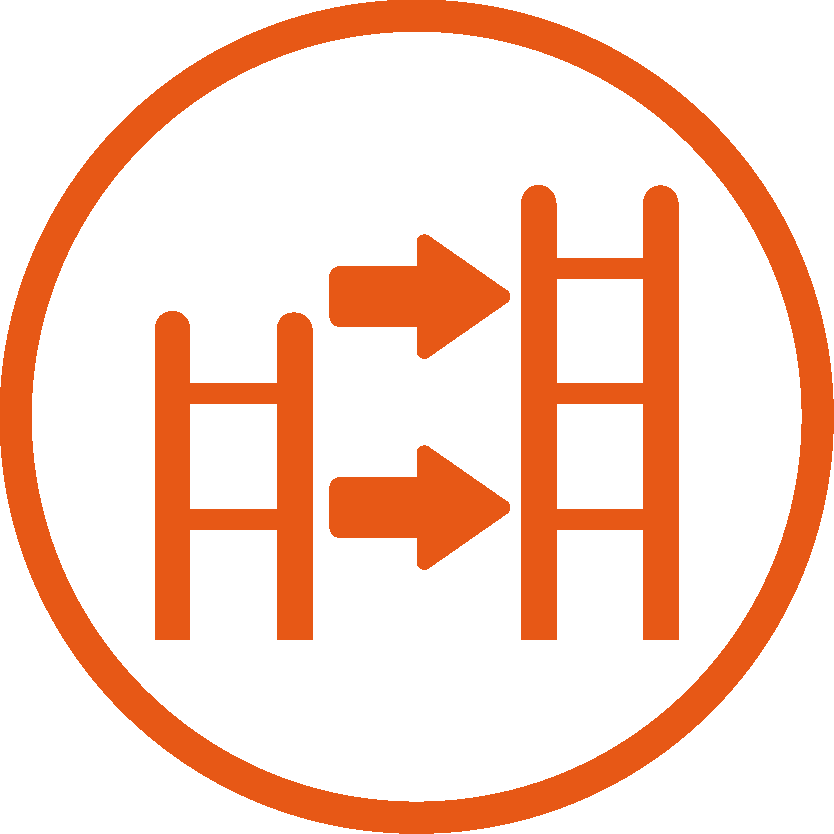 Sistema modular de estantería ajustable para optimización de CEDIS